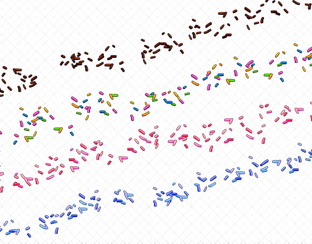 アイスクリーム+トッピング(全フレーバー)79本+3Dコーン