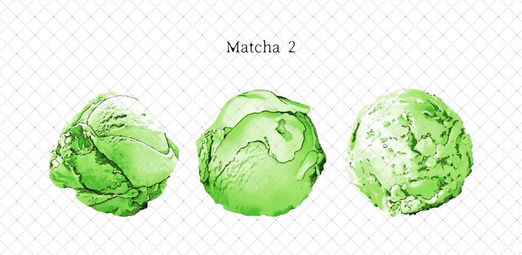 アイスクリーム+トッピング(全フレーバー)79本+3Dコーン