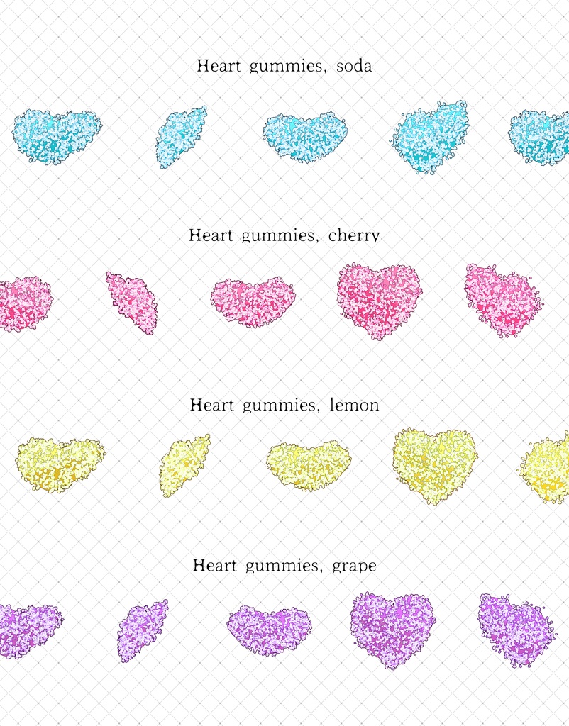 アイスクリーム+トッピング(全フレーバー)79本+3Dコーン