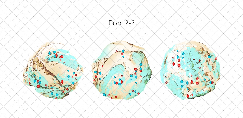 アイスクリーム+トッピング(全フレーバー)79本+3Dコーン