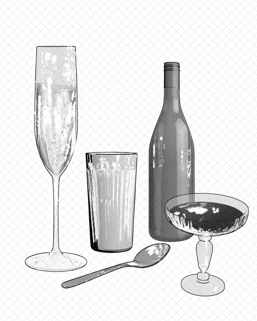 光とガラスの質感ブラシ