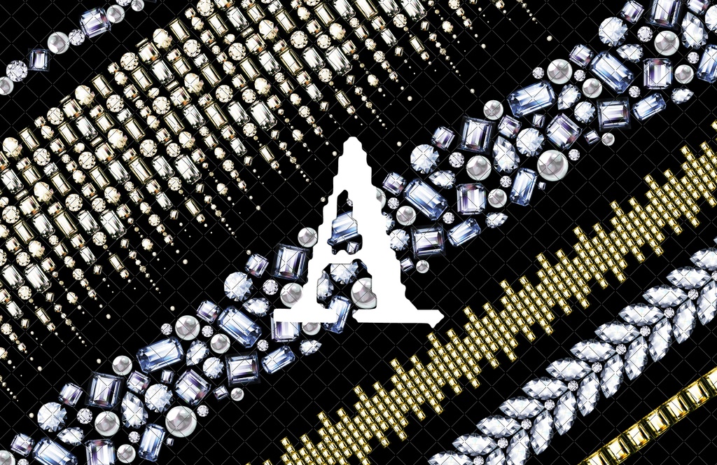 ビジュー装飾ブラシ(ユニセックス)