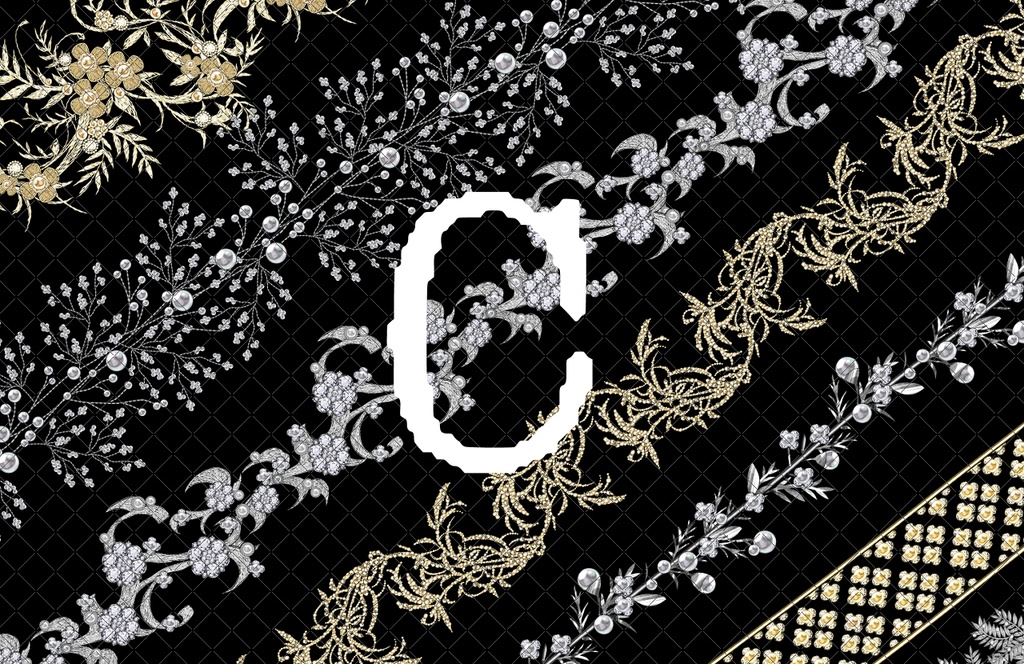 ビジュー装飾ブラシ(ユニセックス)