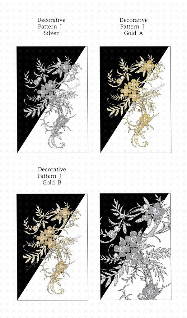 ビジュー装飾ブラシ(ユニセックス)