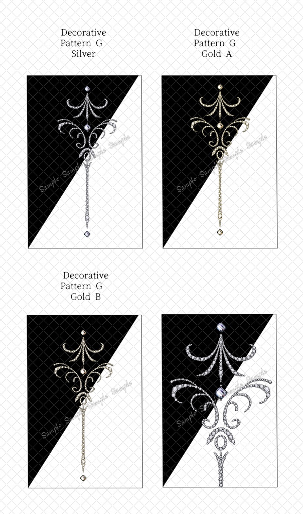 ビジュー装飾ブラシ(ユニセックス)