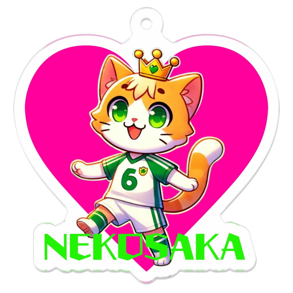 ねこさかくんアクキー