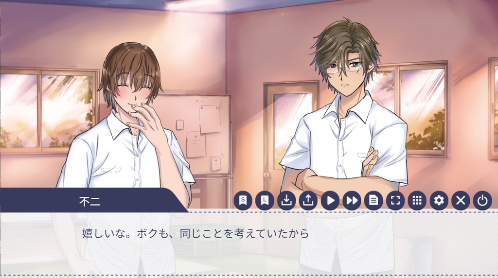 塚不二が部室でいちゃつくゲーム