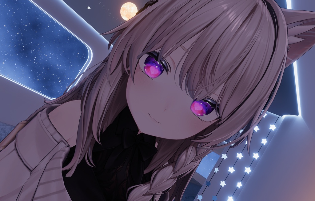 ♡ VRChat ♡ Valentines Love Note Eye Texture for Shinano / しなの, Selestia / セレスティア, Manuka / マヌカ