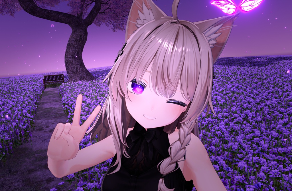 ♡ VRChat ♡ Valentines Love Note Eye Texture for Shinano / しなの, Selestia / セレスティア, Manuka / マヌカ