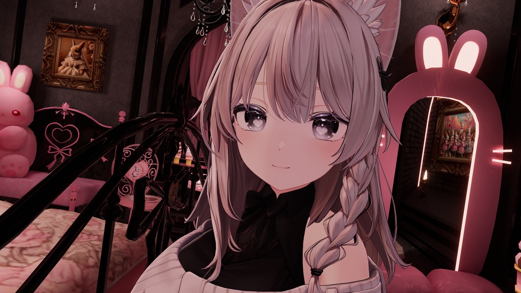 ♡ VRChat ♡ Valentines Love Note Eye Texture for Shinano / しなの, Selestia / セレスティア, Manuka / マヌカ