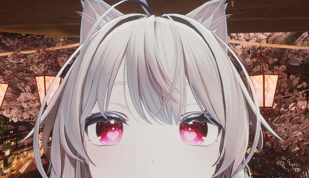 ♡ VRChat ♡ Valentines Love Note Eye Texture for Shinano / しなの, Selestia / セレスティア, Manuka / マヌカ
