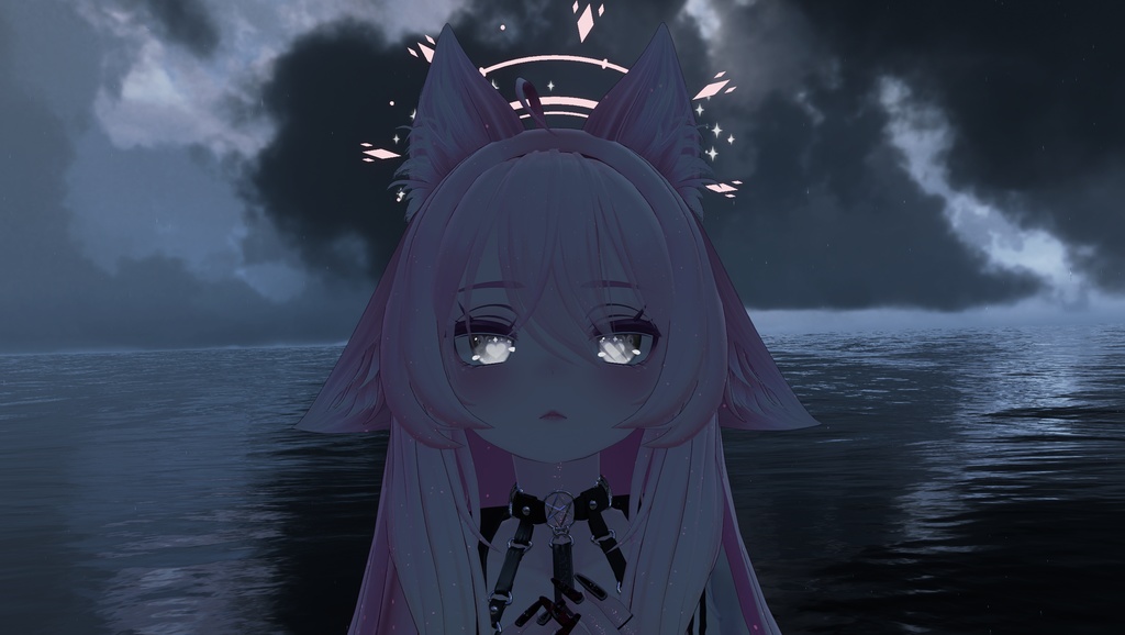 ♡ VRChat ♡ Valentines Love Note Eye Texture for Shinano / しなの, Selestia / セレスティア, Manuka / マヌカ