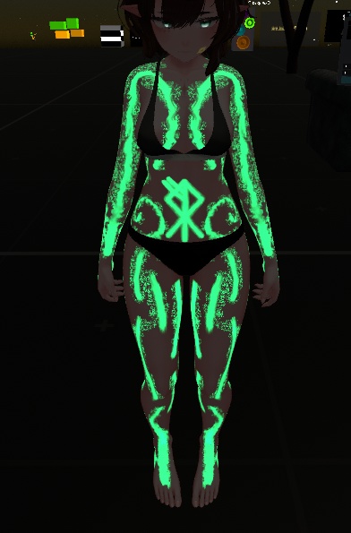 Uruki Rave Body Paint