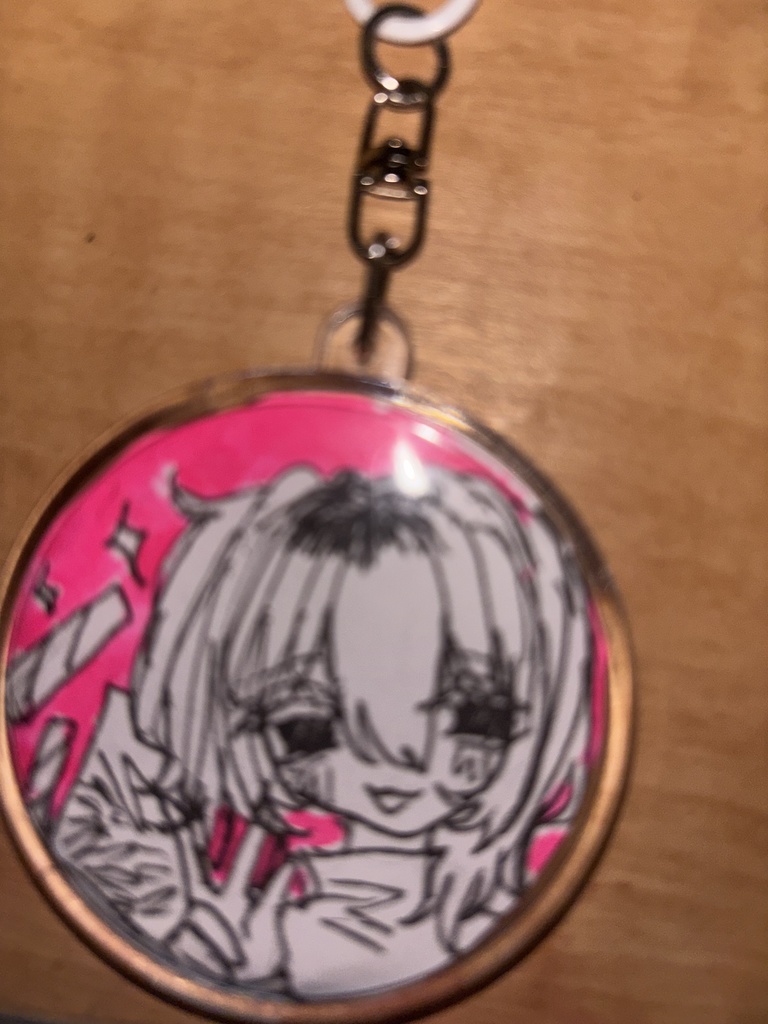 リツ原画キーホルダー