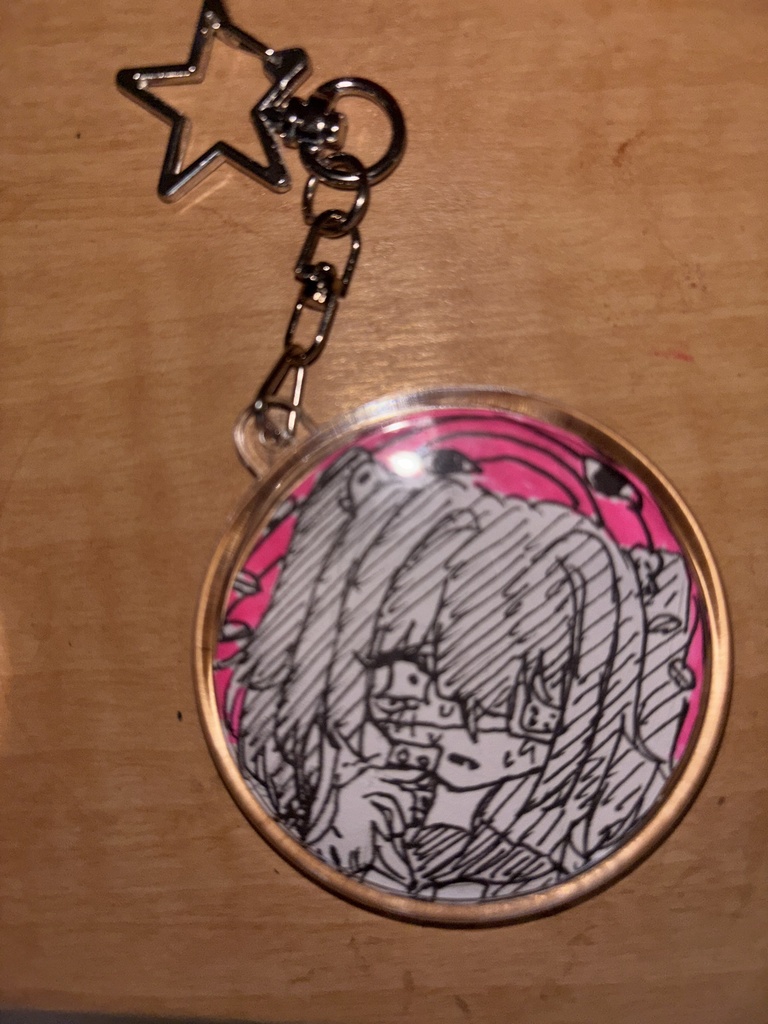 まお原画キーホルダー