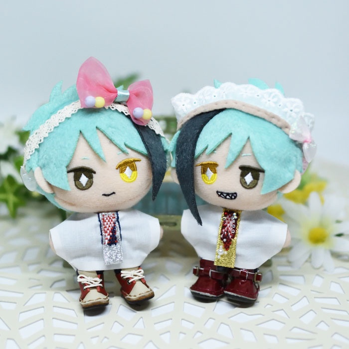 リボンフリルのヘッドドレス