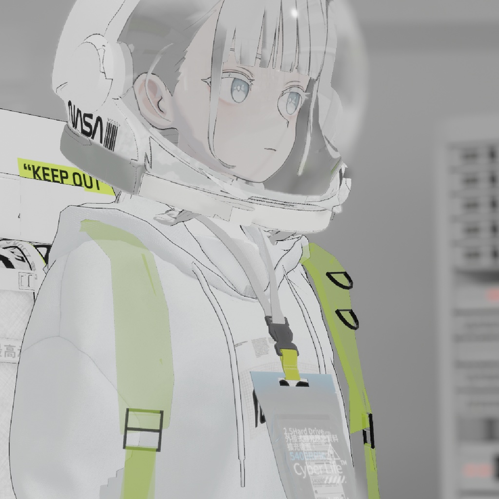 【3Dモデル】2.5HDD用静電気防止真空パック【2 style】