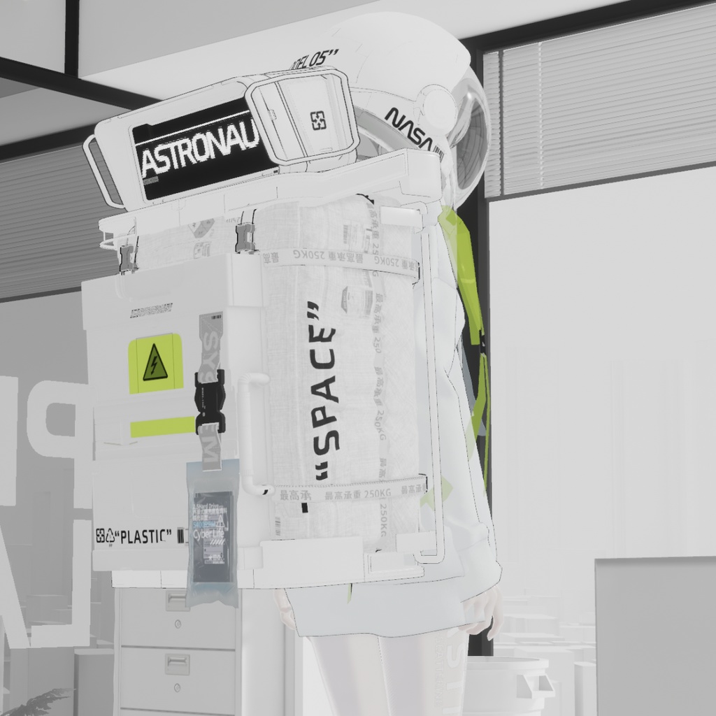 【3Dモデル】2.5HDD用静電気防止真空パック【2 style】