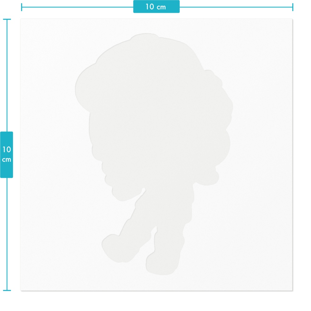 ピザ屋のおねえさん ステッカー③