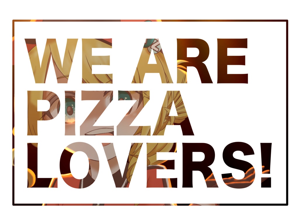 ピザ屋のおねえさん Tシャツ②