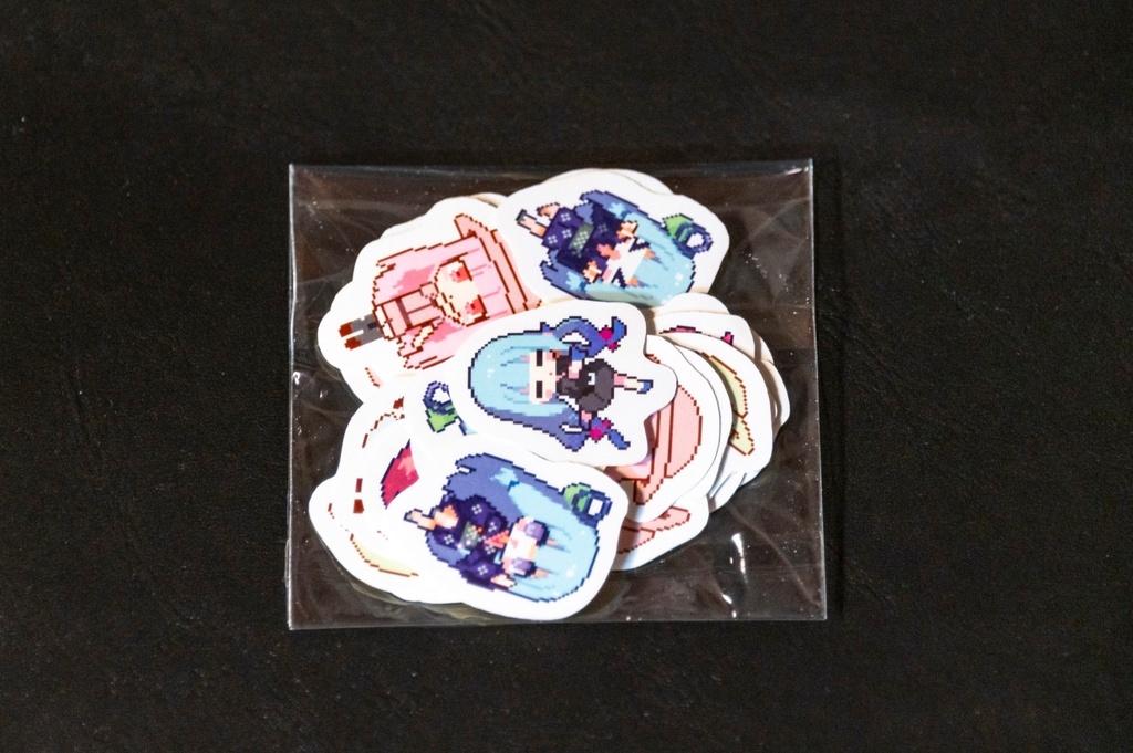 フレークシール(廻る日々誌テーマ) 30pieces