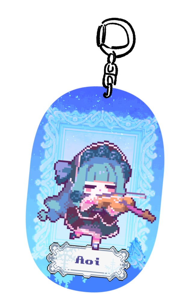 【琴葉葵】『幕を下ろそう、パレードへ』チェンジングアクリルキーホルダー