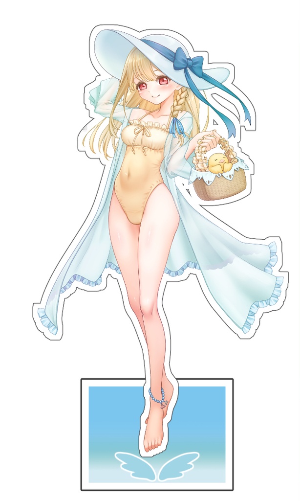 【C108】小雀とと　水着衣装　アクリルスタンド（非公式）