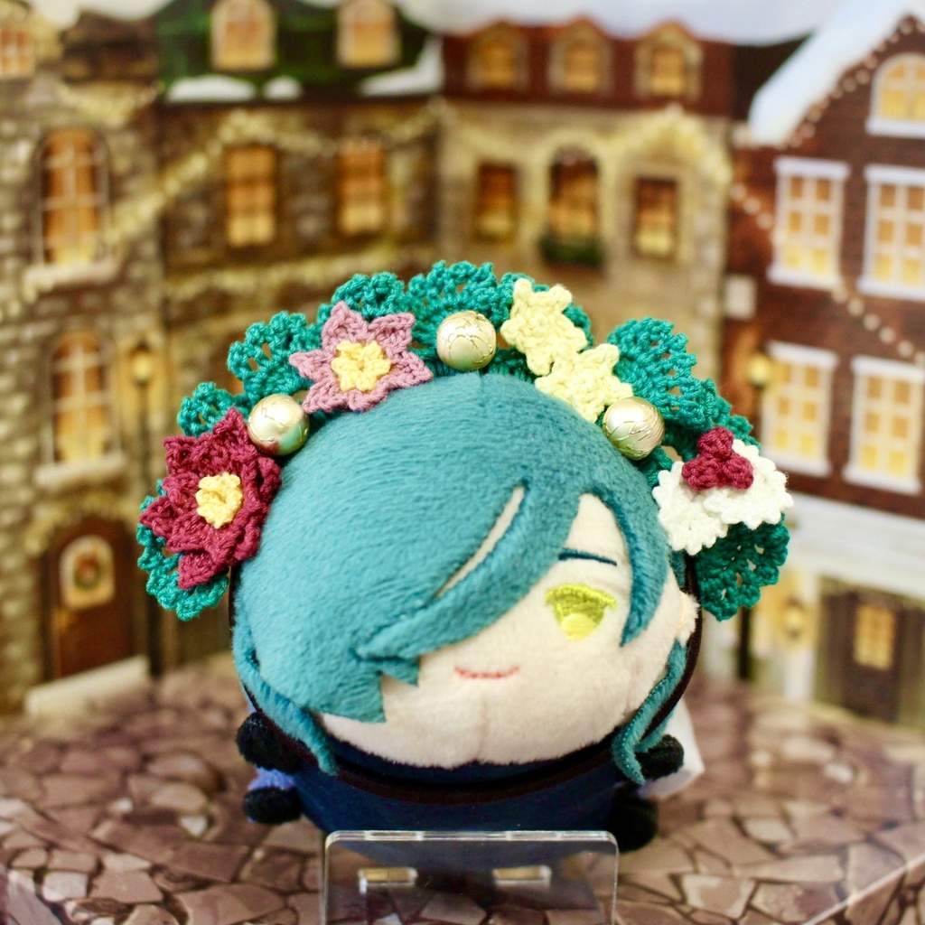 【即納可】もちマス用 クリスマスのヘッドドレス