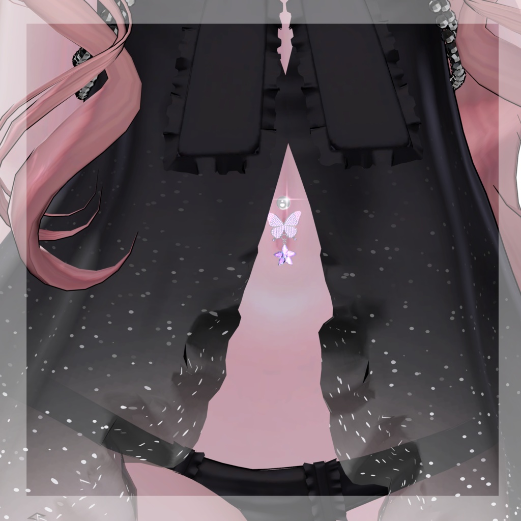 【汎用】navel piercingへそピアス3種類