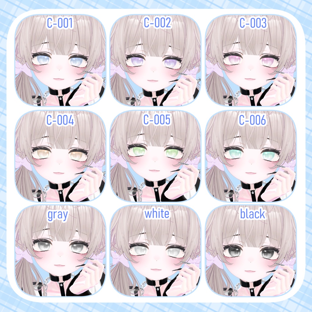 【15avatar対応】Prism Bloom eyetexture