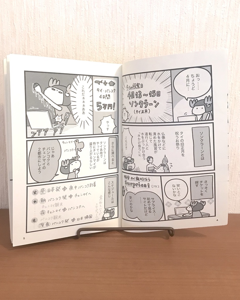 春のタイ 水かけ祭り ひとり旅