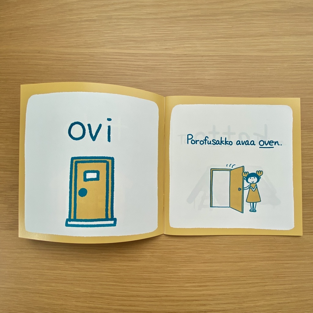 “talo” Porofusakkoフィンランド語学習えほん