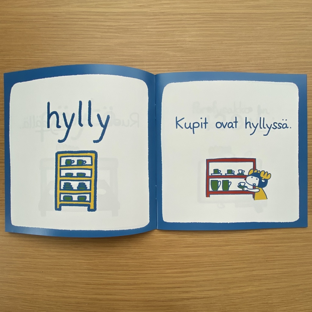 “keittiö” Porofusakko フィンランド語学習えほん