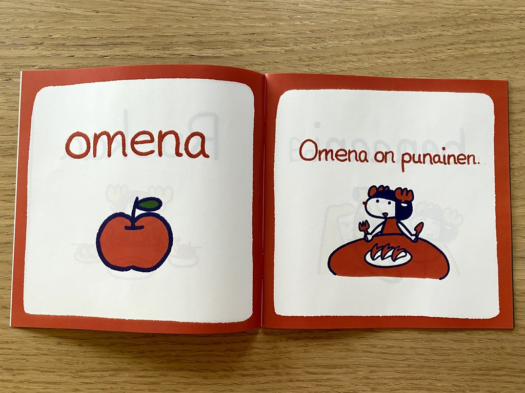 フィンランド語学習えほん Porofusakko Ruokaa/Värit