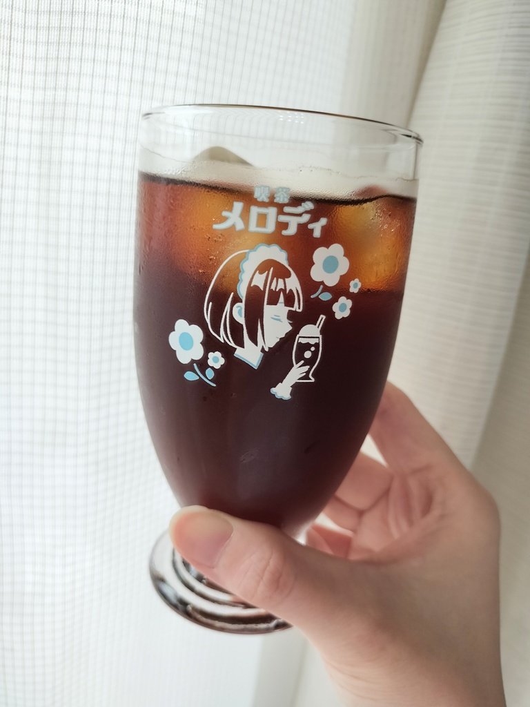 喫茶メロディグラス＆水出しコーヒーセット