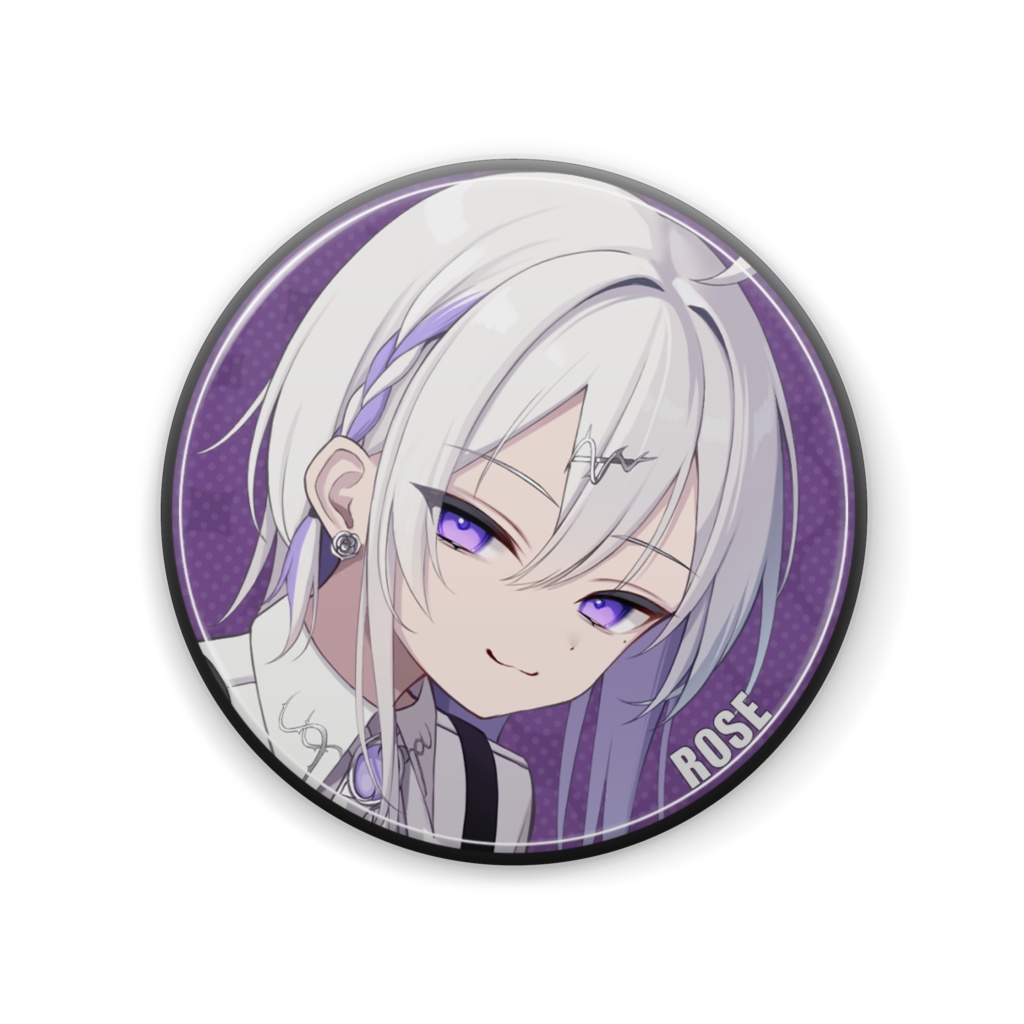 【期間限定】Ver.2デビュー記念缶バッチ【黒咲ろぜ】