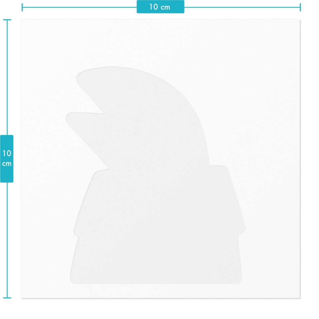 魚男とハイボールのステッカー