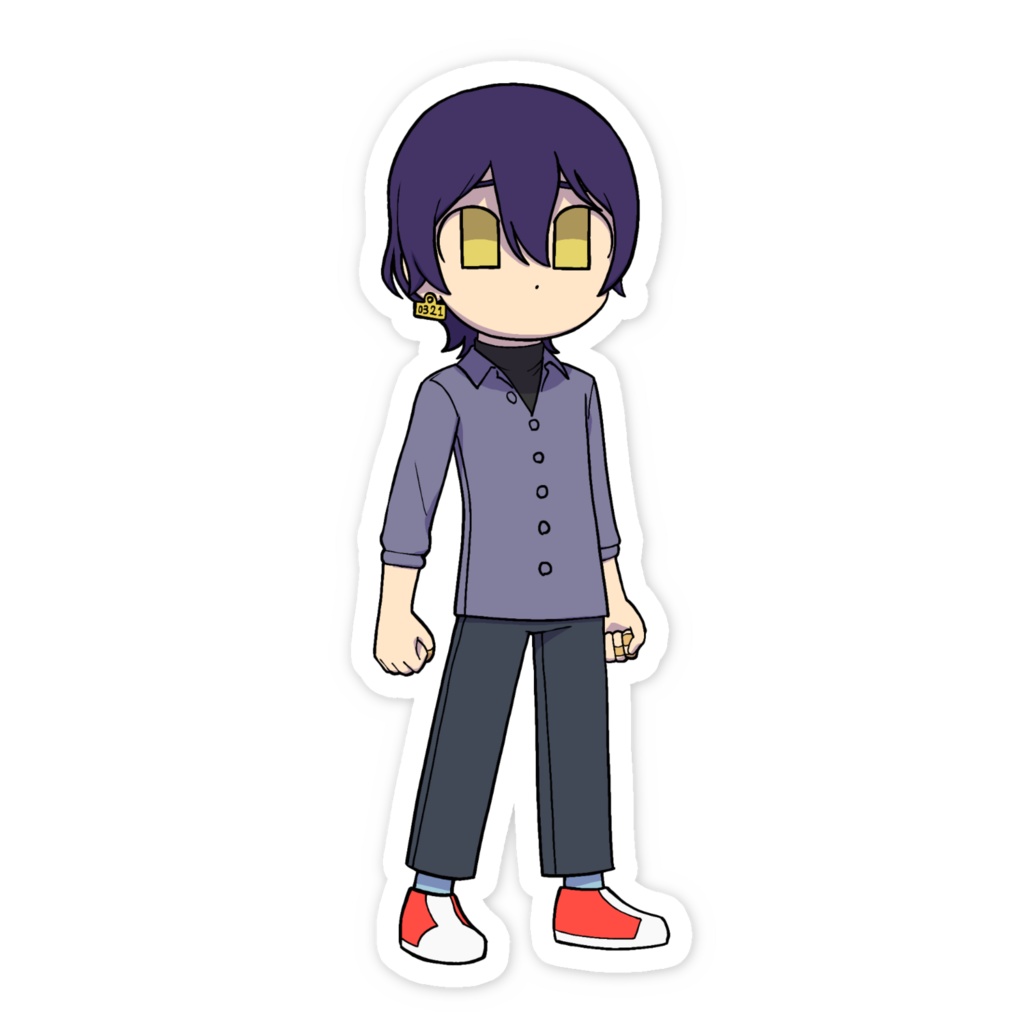 アド・アストラ 服部朔 スマホステッカー