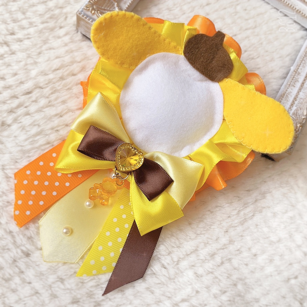 ♡ ポムポムプリン サンリオ 風 ロゼット 痛ロゼット 痛バ 量産♡