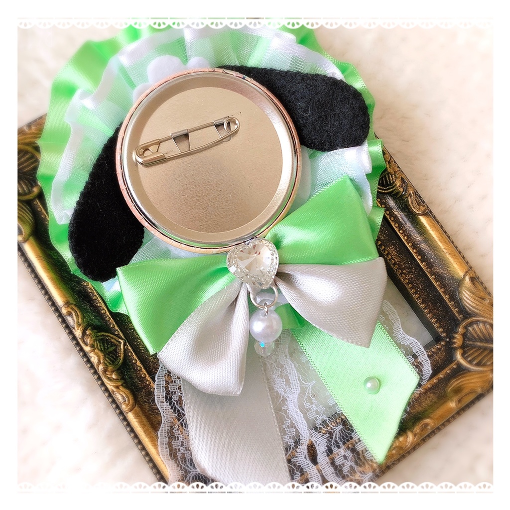 ♡ ポチャッコ サンリオ 風 ロゼット 痛ロゼット 痛バ 量産 ♡