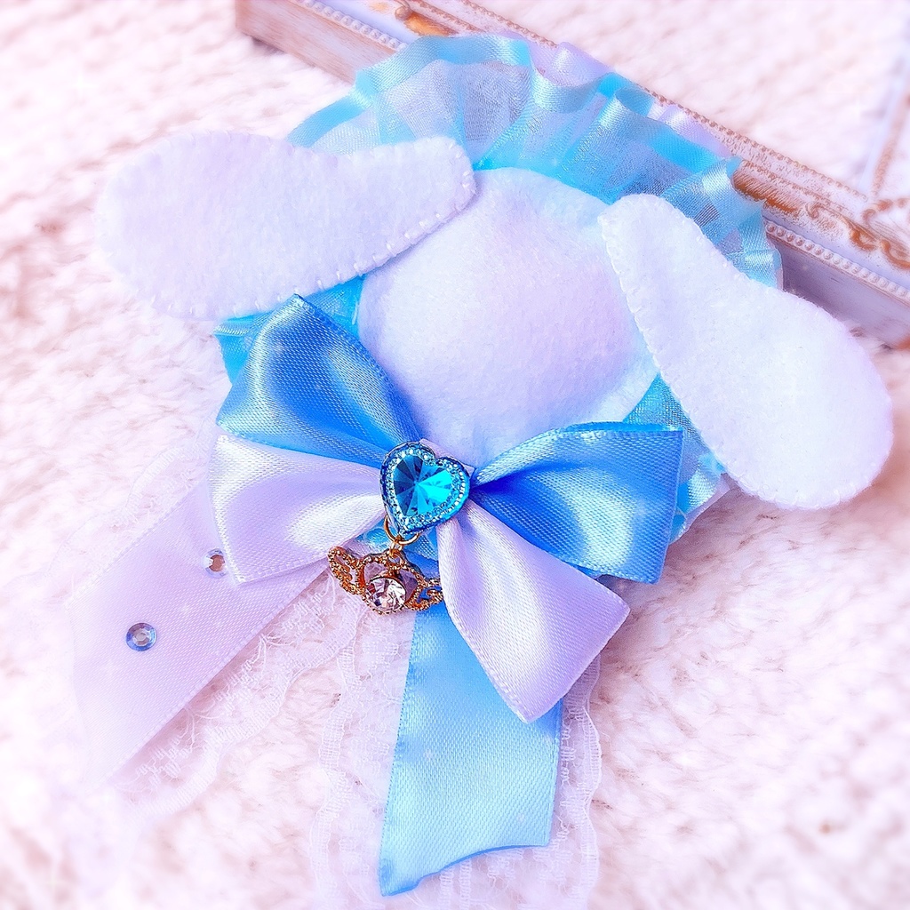 ♡ シナモン シナモロール サンリオ 風 ロゼット 痛ロゼット 痛バ 量産♡