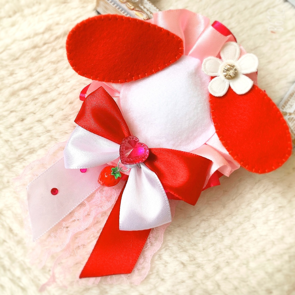 ♡ めろぉくん マイメロ サンリオ 風 ロゼット 痛ロゼット 痛バ 量産 ♡