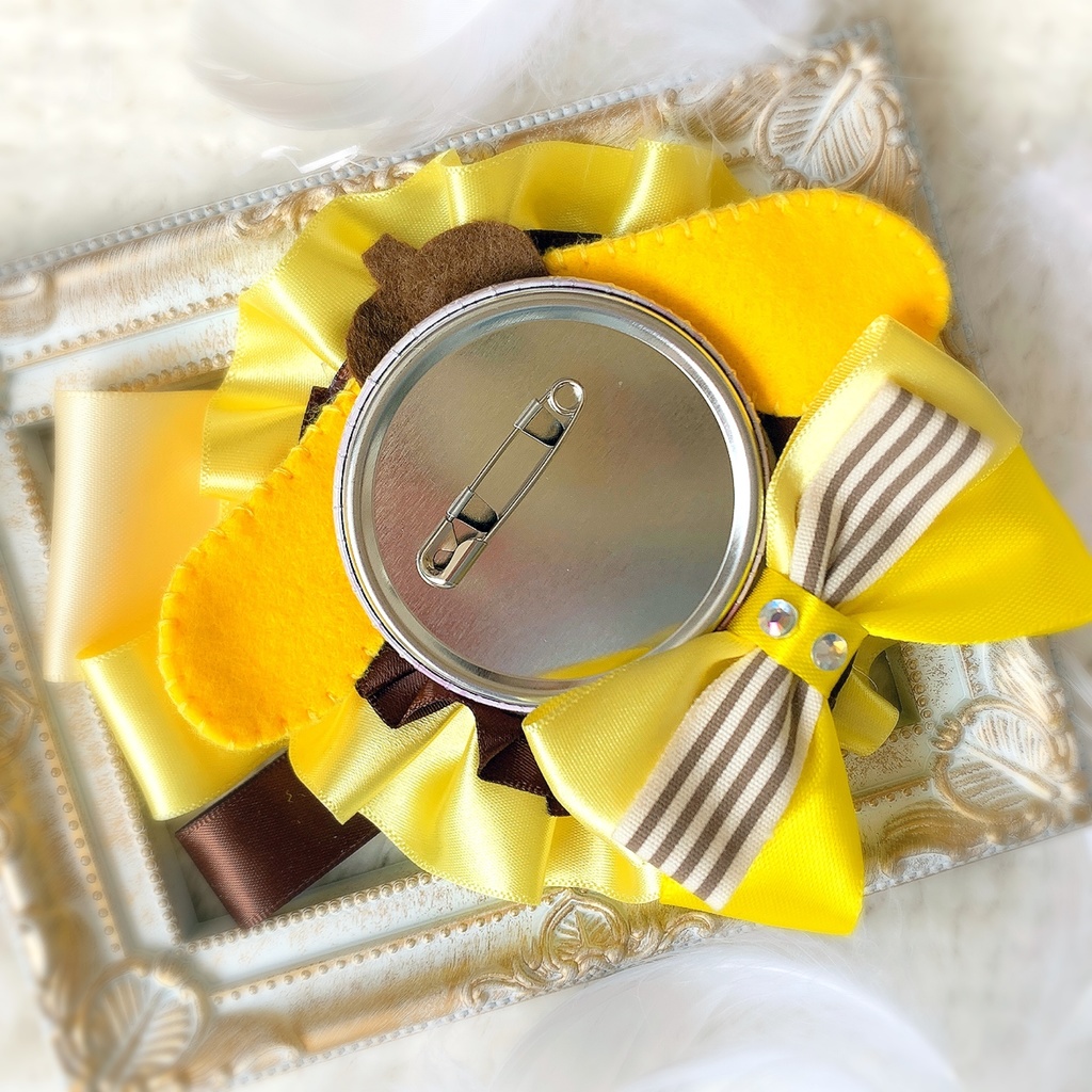 ♡ ポムポムプリン サンリオ 風 ロゼット 痛ロゼット 痛バ 量産♡