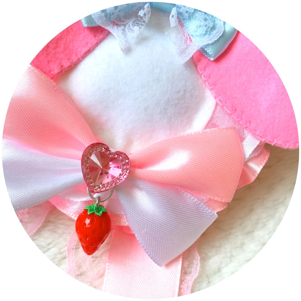 ♡ マイメロ サンリオ 風 ロゼット 痛ロゼット 痛バ 量産 イチゴ♡