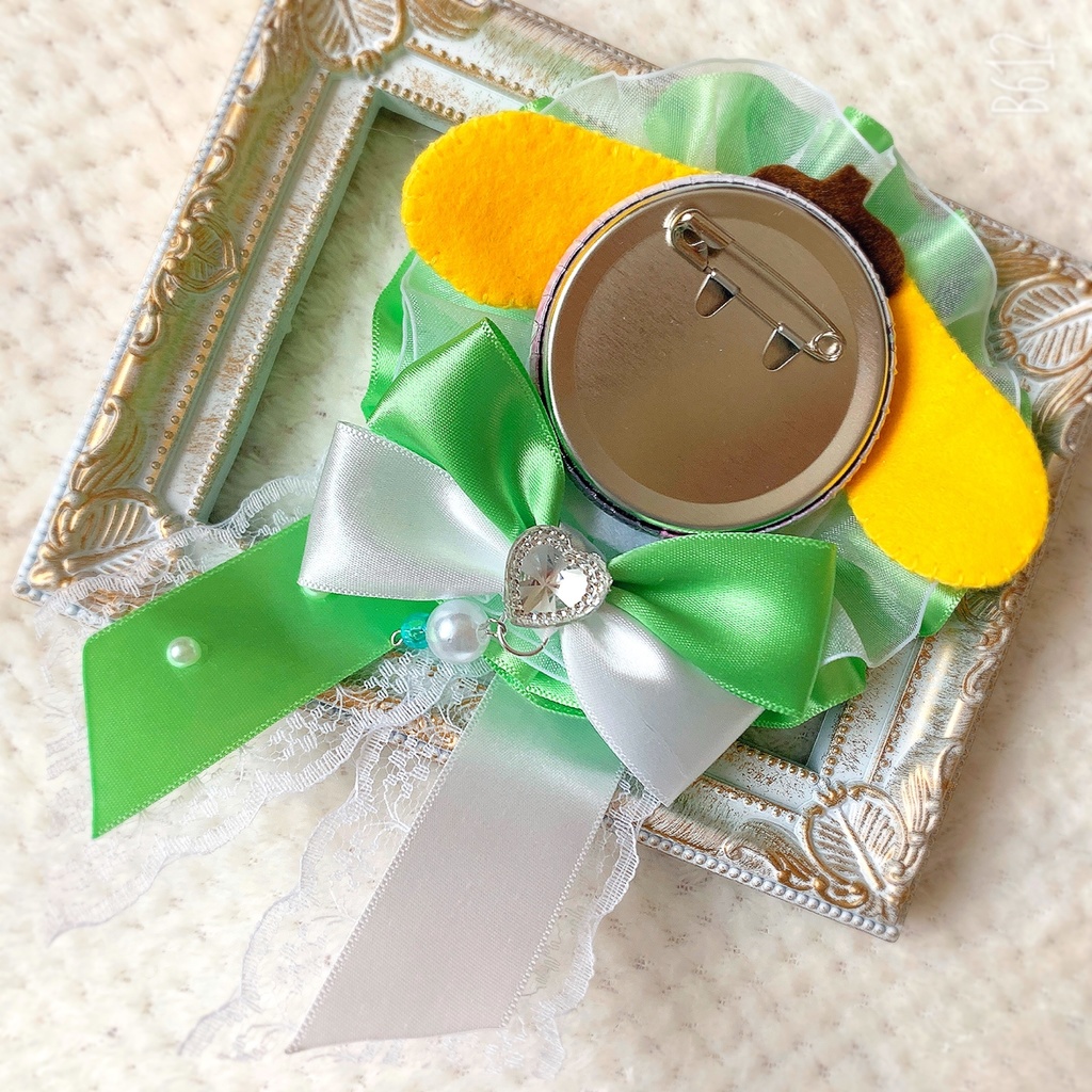 ♡ ポムポムプリン サンリオ 風 ロゼット 痛ロゼット 痛バ 量産♡