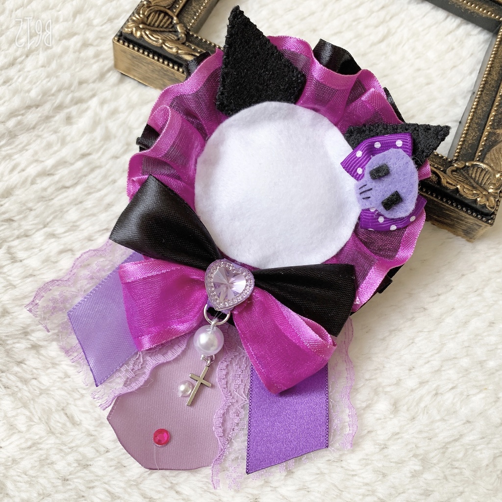 ♡ クロミちゃん クロミ サンリオ 風 ロゼット 痛ロゼット 痛バ 量産♡