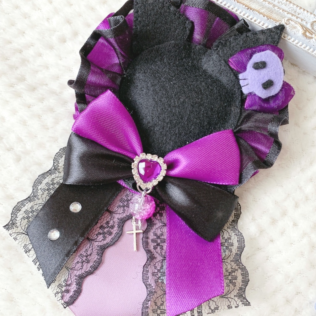 ♡ クロミちゃん クロミ サンリオ 風 ロゼット 痛ロゼット 痛バ 量産♡