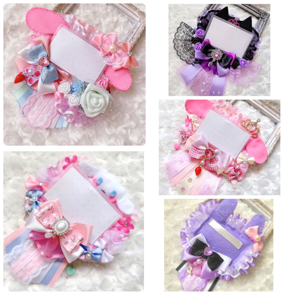 ♡ 名札ロゼット 名刺 オーダー ♡