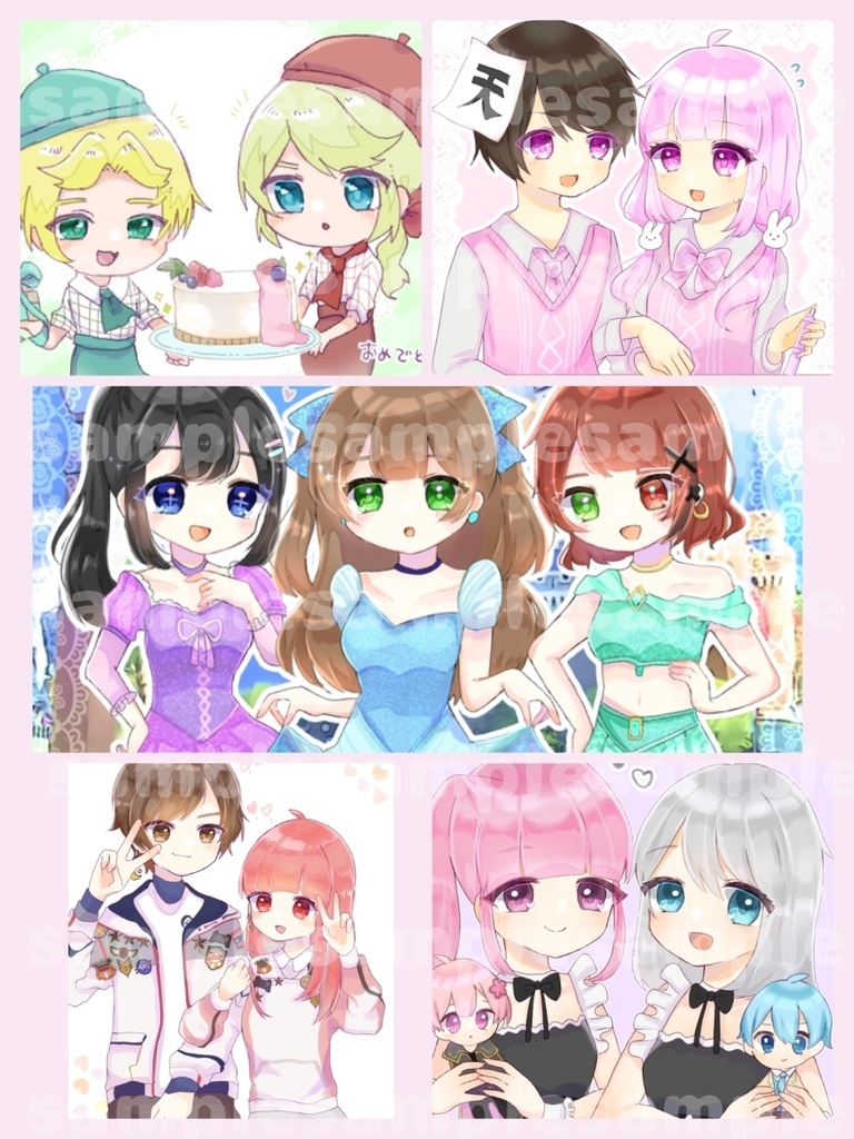 ♡ イラスト アイコン 夢絵 オーダー ♡