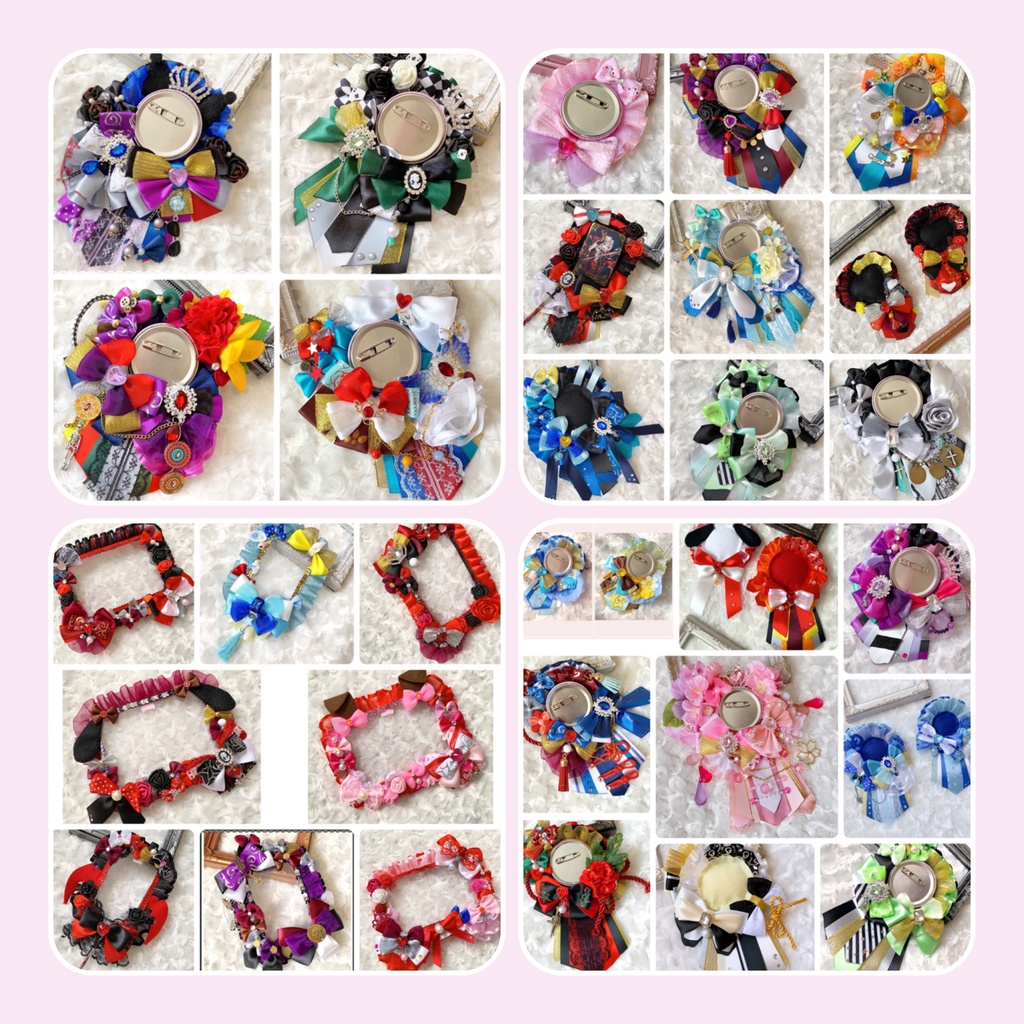 ♡ ロゼット トレカケース バックチャーム 名札 作品一覧 ♡